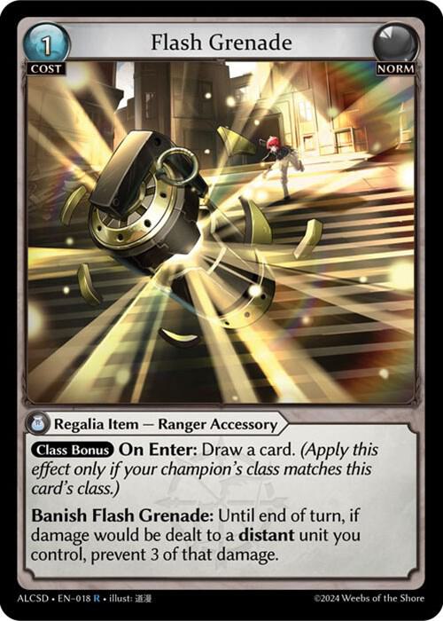 Flash Grenade - Alchemical Revolution Starter Decks - 018 - - NM