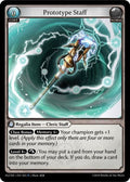 Prototype Staff - Alchemical Revolution Starter Decks - 025 - - NM