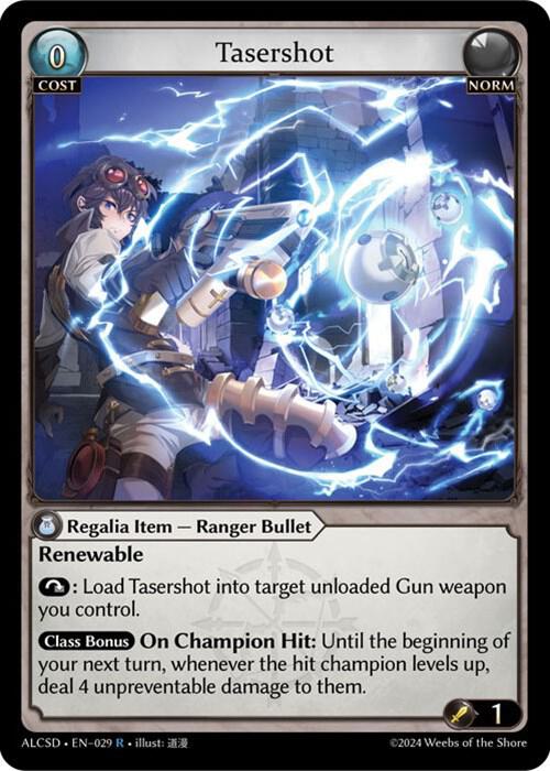 Tasershot - Alchemical Revolution Starter Decks - 029 - - NM