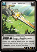 Worn Gearblade - Alchemical Revolution Starter Decks - 030 - - NM
