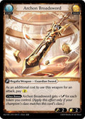 Archon Broadsword - Alchemical Revolution Starter Decks - 034 - - NM