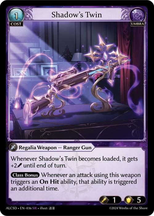 Shadow's Twin - Alchemical Revolution Starter Decks - 036 - - NM