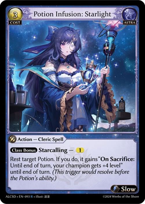 Potion Infusion: Starlight - Alchemical Revolution Starter Decks - 093 - - NM