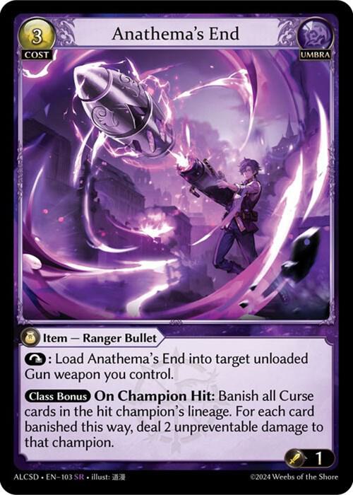 Anathema's End - Alchemical Revolution Starter Decks - 103 - - NM