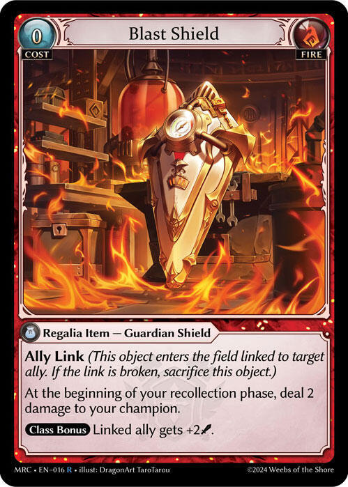 Blast Shield - Mercurial Heart - 016 - - NM