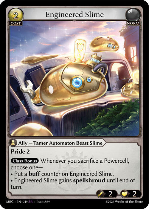Engineered Slime - Mercurial Heart - 049 - - NM