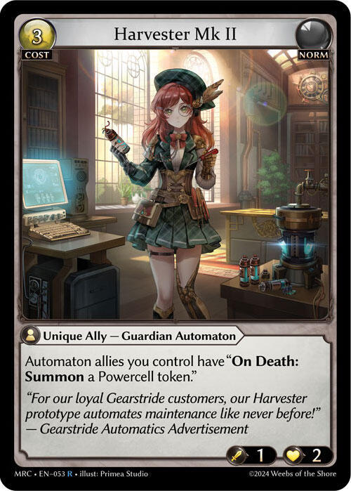Harvester Mk II - Mercurial Heart - 053 - - NM