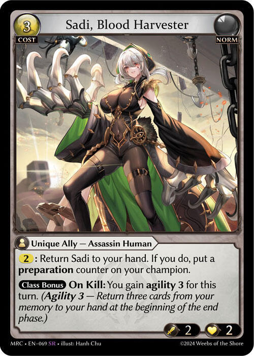 Sadi, Blood Harvester - Mercurial Heart - 069 - - NM