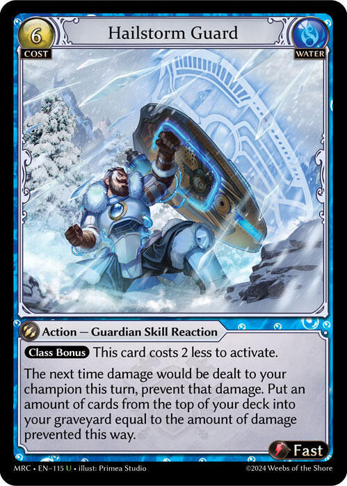 Hailstorm Guard - Mercurial Heart - 115 - Foil - NM