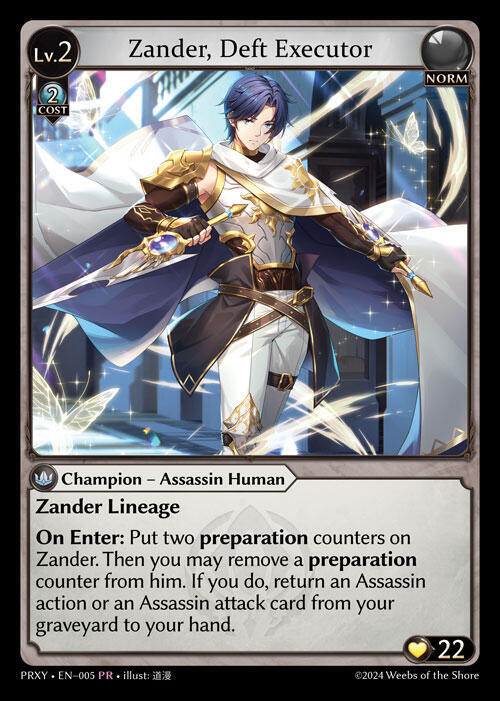 Zander, Deft Executor - Proxia's Vault - 005 - - NM