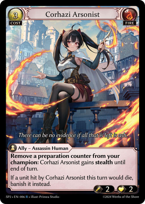Corhazi Arsonist - Supporter Pack 2 - 006 - - NM