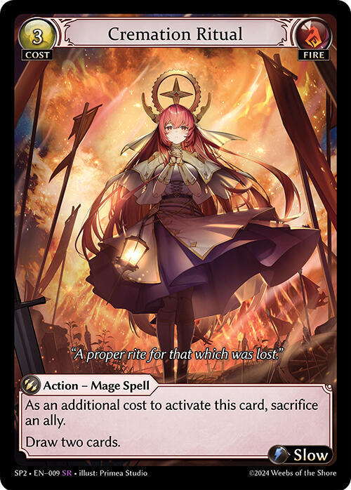 Cremation Ritual - Supporter Pack 2 - 009 - - NM