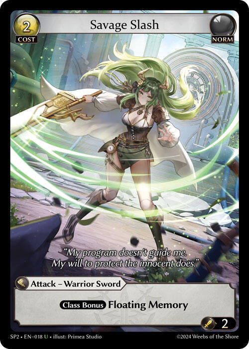 Savage Slash - Supporter Pack 2 - 018 - - NM