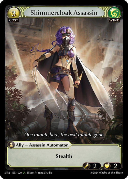 Shimmercloak Assassin - Supporter Pack 2 - 020 - - NM
