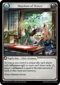 Mandate of Honor - Mortal Ambition - 017 - - NM