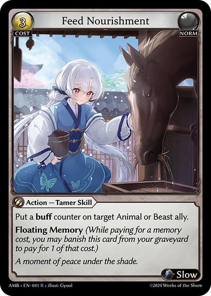 Feed Nourishment - Mortal Ambition - 041 - - NM