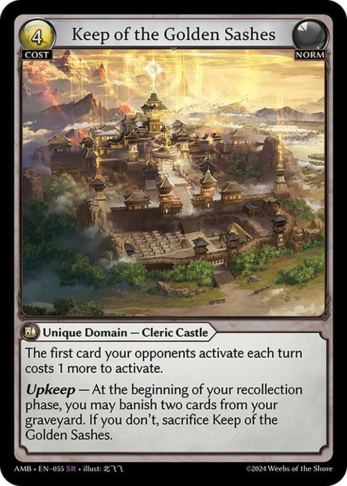 Keep of the Golden Sashes - Mortal Ambition - 055 - - NM