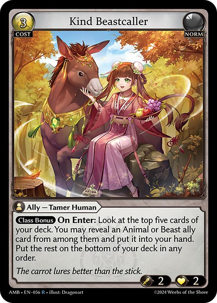 Kind Beastcaller - Mortal Ambition - 056 - - NM