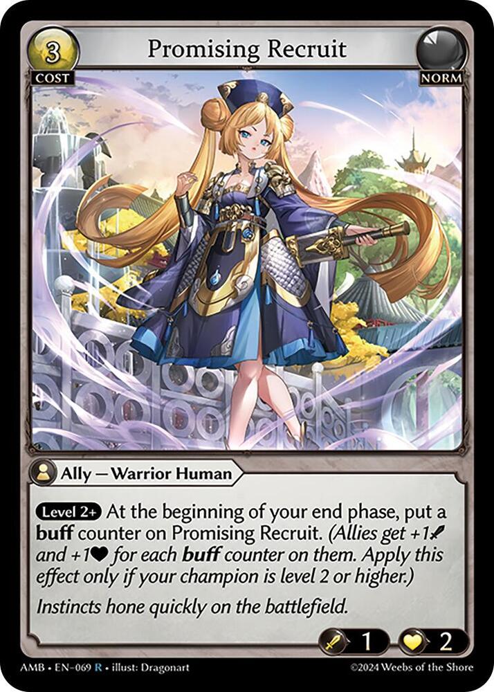 Promising Recruit - Mortal Ambition - 069 - - NM