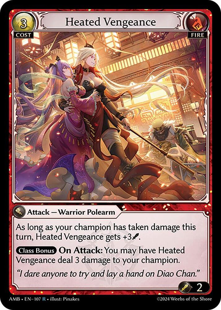 Heated Vengeance - Mortal Ambition - 107 - - NM