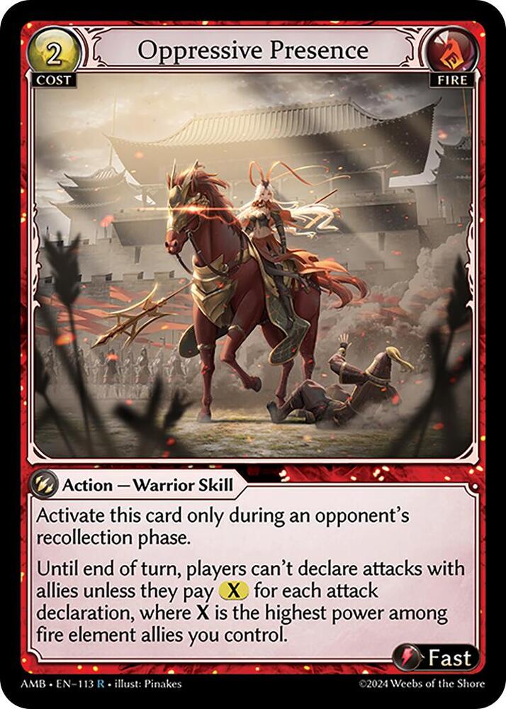 Oppressive Presence - Mortal Ambition - 113 - - NM