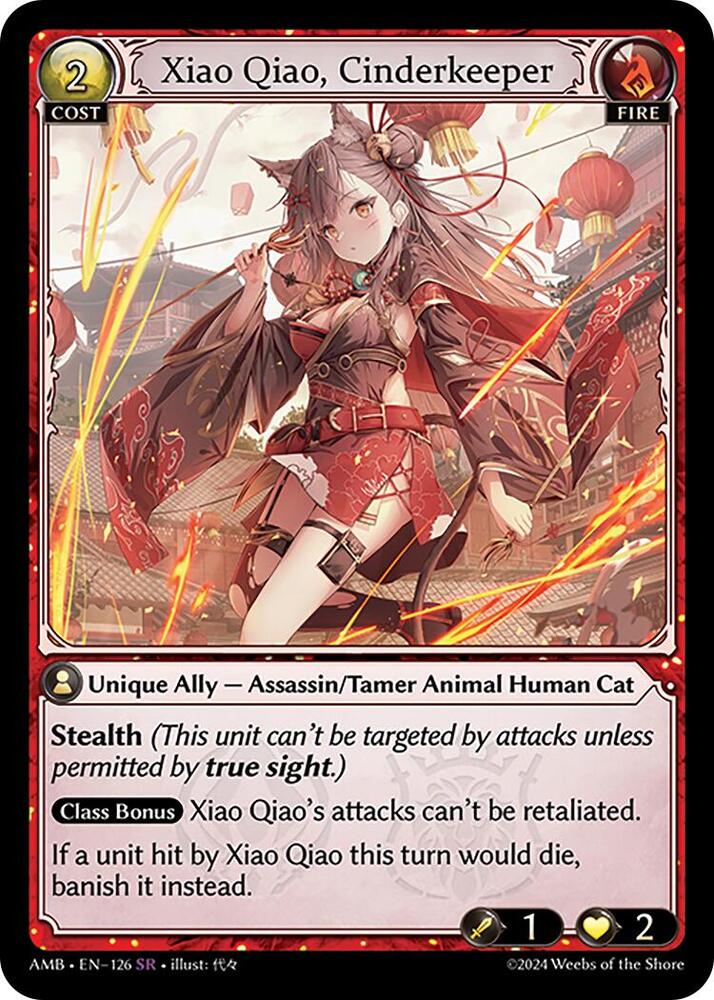 Xiao Qiao, Cinderkeeper - Mortal Ambition - 126 - - NM