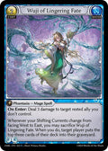 Wuji of Lingering Fate - Mortal Ambition - 163 - - NM