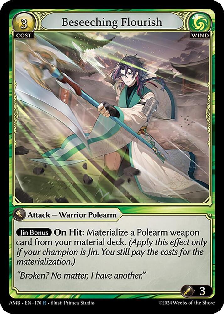 Beseeching Flourish - Mortal Ambition - 170 - - NM