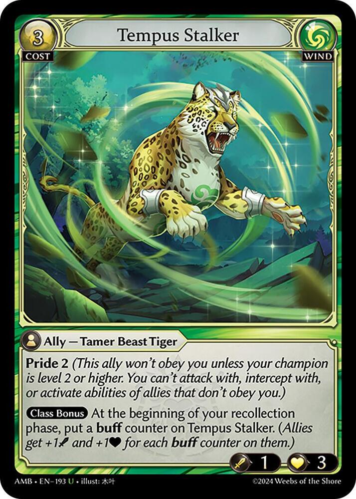Tempus Stalker - Mortal Ambition - 193 - Foil - NM