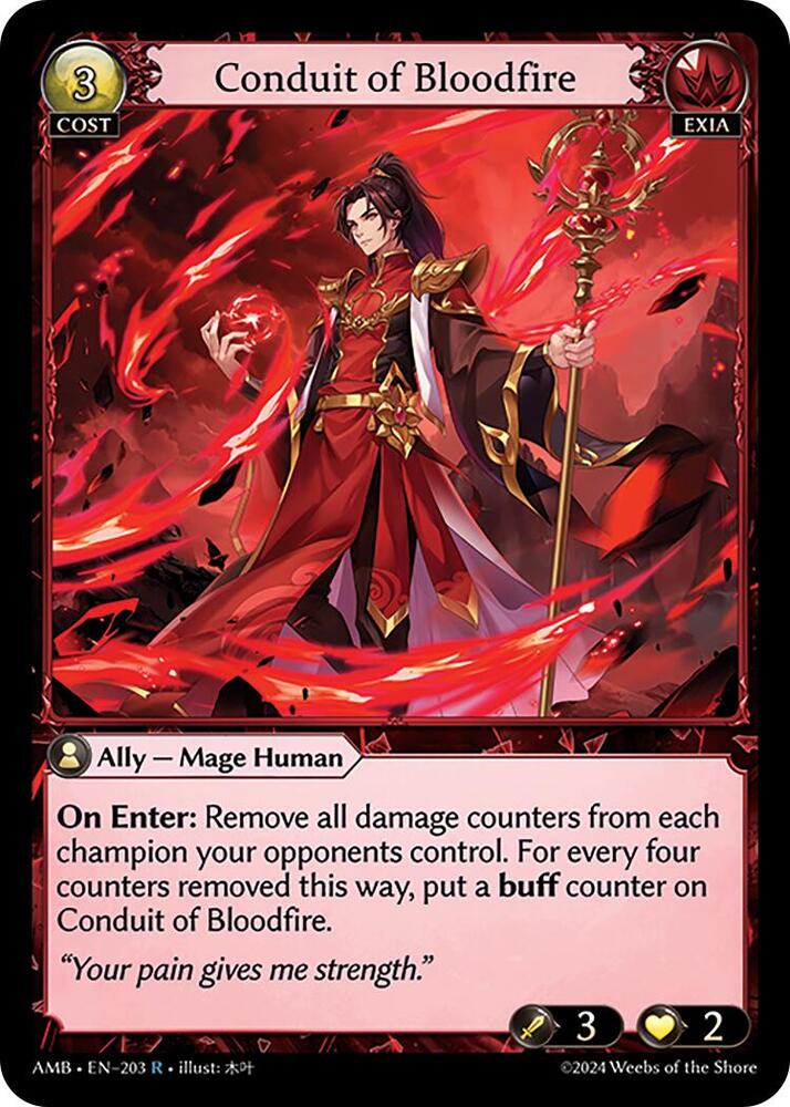 Conduit of Bloodfire - Mortal Ambition - 203 - - NM