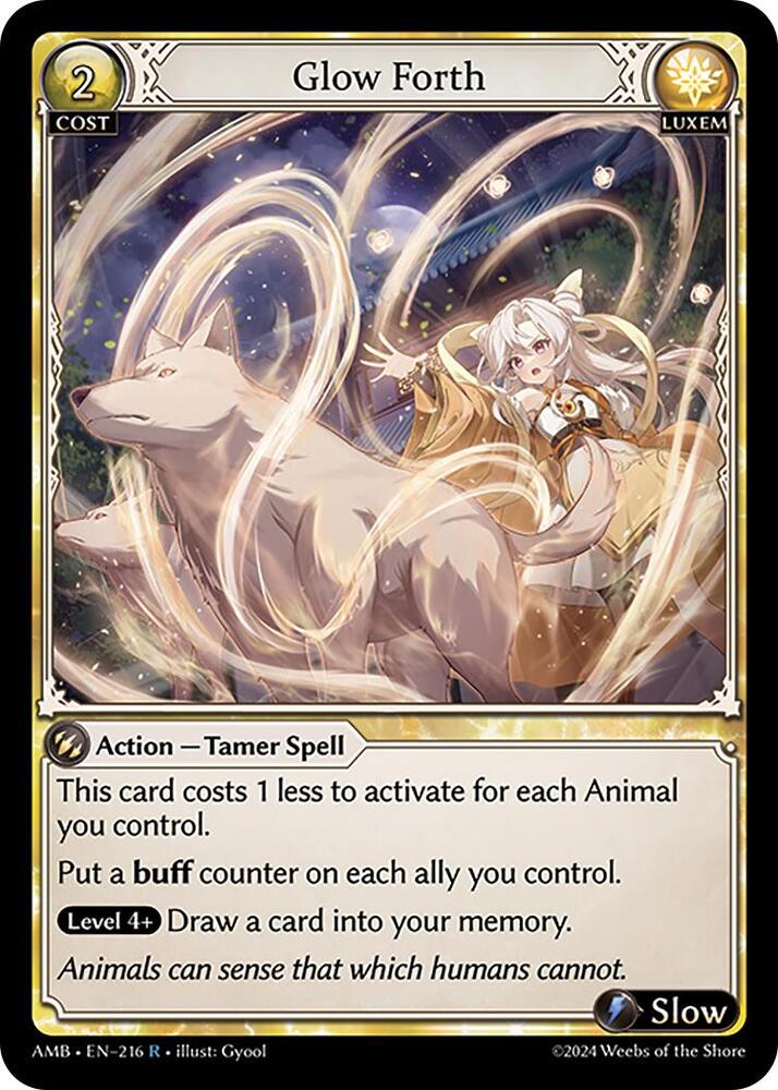 Glow Forth - Mortal Ambition - 216 - - NM