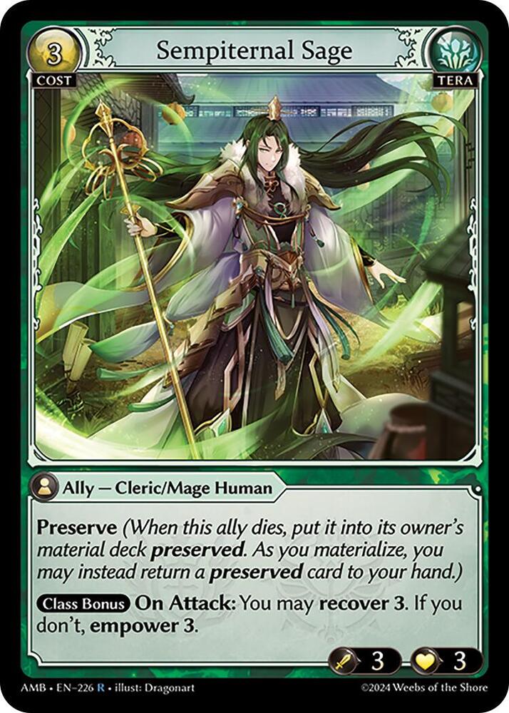 Sempiternal Sage - Mortal Ambition - 226 - - NM