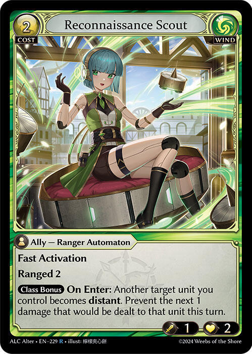 Reconnaissance Scout - Alchemical Revolution Alter Edition - 229 - - NM