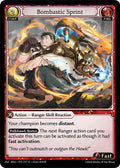 Bombastic Sprint - Alchemical Revolution Alter Edition - 217 - - NM