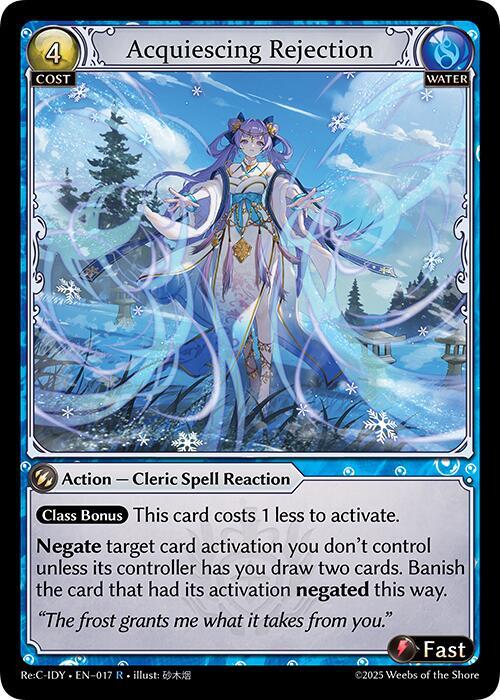 Acquiescing Rejection - Diao Chan Re: Collection, Idyll Corsage - 017 - - NM
