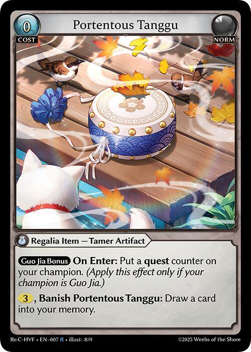 Portentous Tanggu - Guo Jia Re: Collection, Heaven’s Favored - 007 - - NM