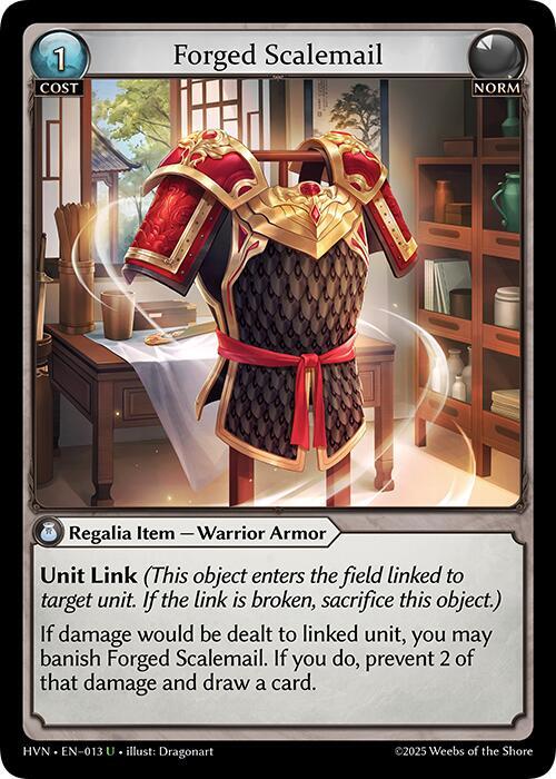 Forged Scalemail - Abyssal Heaven - 013 - Foil - NM