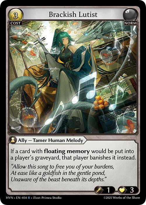 Brackish Lutist - Abyssal Heaven - 034 - - NM