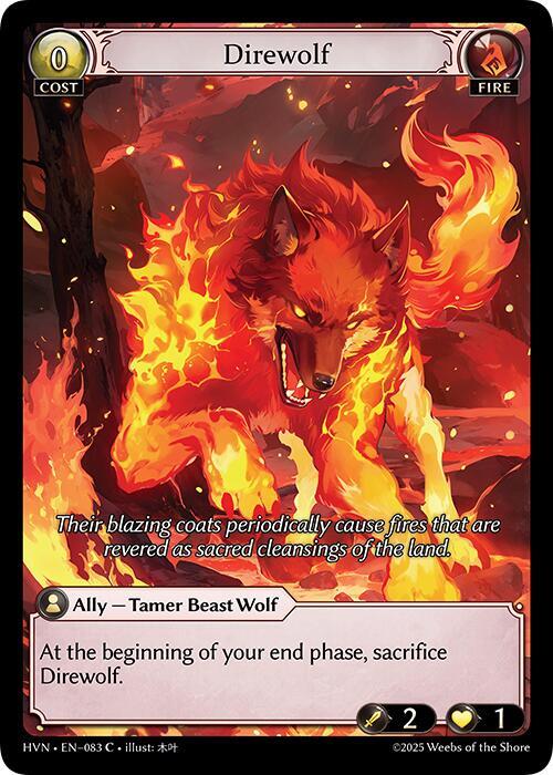 Direwolf - Abyssal Heaven - 083 - Foil - NM