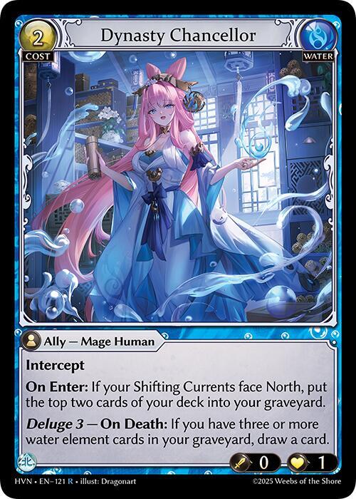 Dynasty Chancellor - Abyssal Heaven - 121 - Foil - NM
