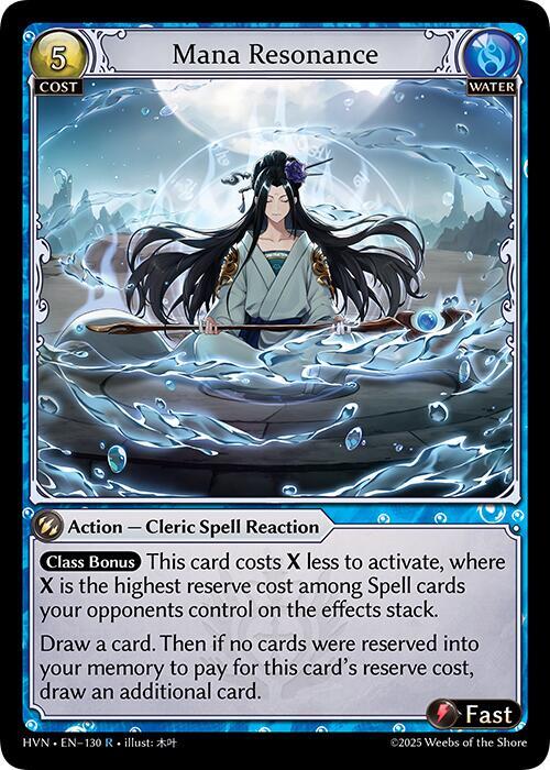 Mana Resonance - Abyssal Heaven - 130 - Foil - NM