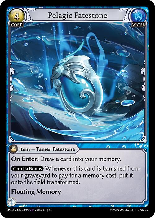 Pelagic Fatestone // Slick Torrentrider - Abyssal Heaven - 135 - - NM