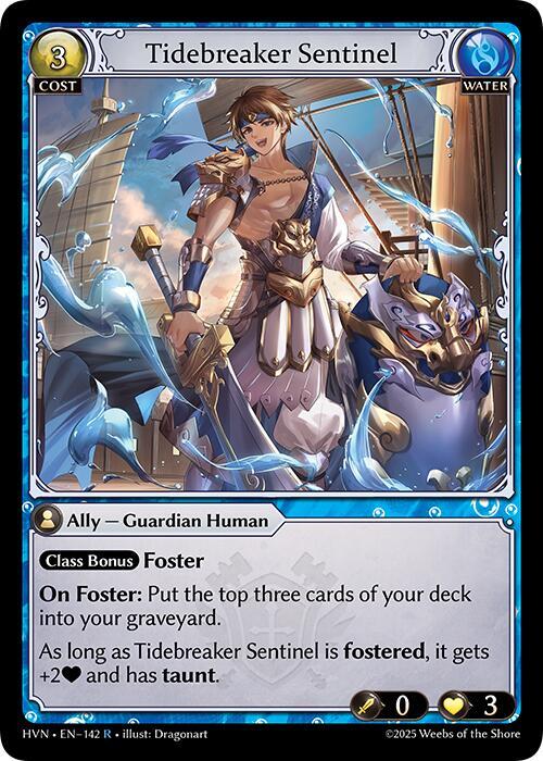 Tidebreaker Sentinel - Abyssal Heaven - 142 - - NM