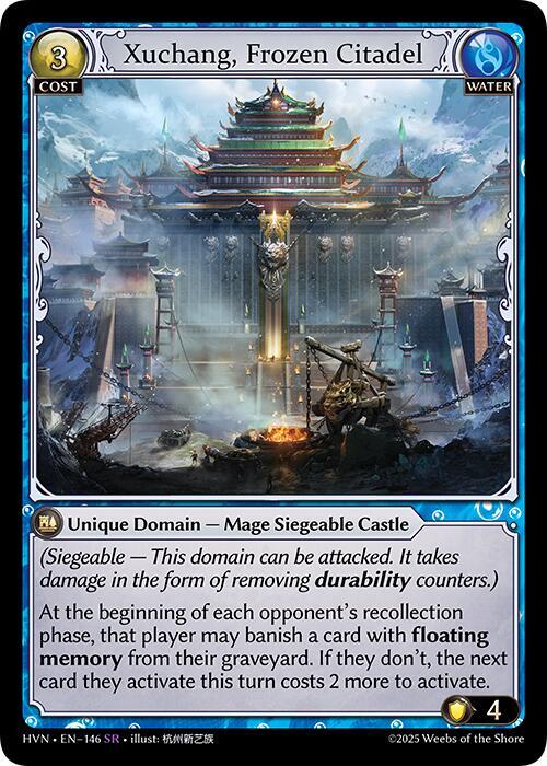 Xuchang, Frozen Citadel - Abyssal Heaven - 146 - - NM