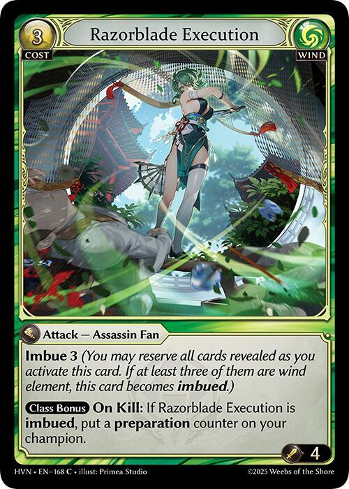 Razorblade Execution - Abyssal Heaven - 168 - Foil - NM