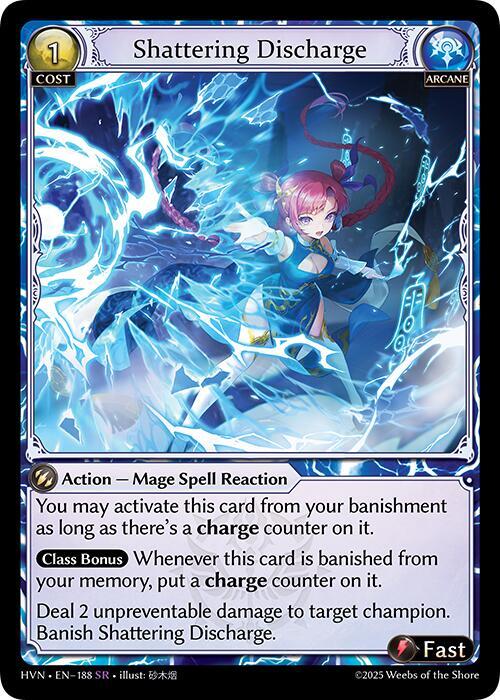Shattering Discharge - Abyssal Heaven - 188 - - NM