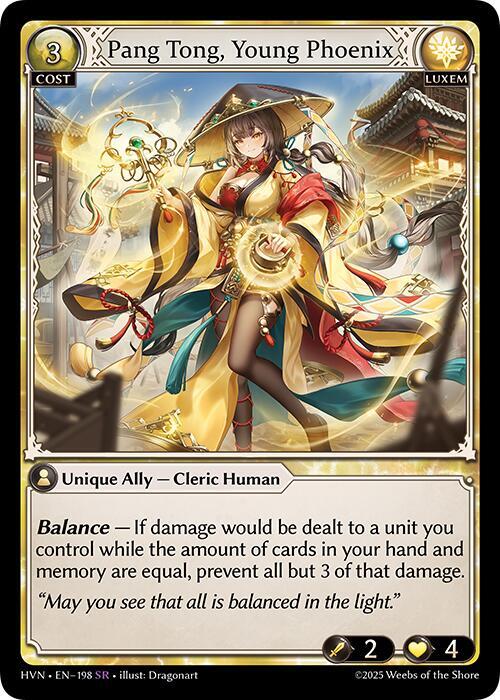 Pang Tong, Young Phoenix - Abyssal Heaven - 198 - - NM