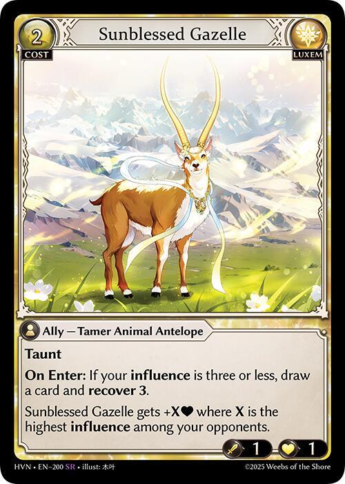 Sunblessed Gazelle - Abyssal Heaven - 200 - - NM