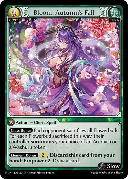 Bloom: Autumn's Fall - Abyssal Heaven - 204 - - NM