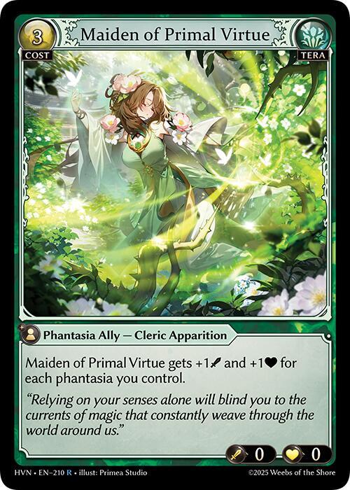 Maiden of Primal Virtue - Abyssal Heaven - 210 - - NM